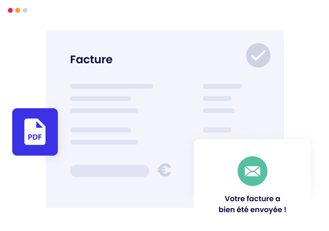 Facturation PDF et envoi par mail